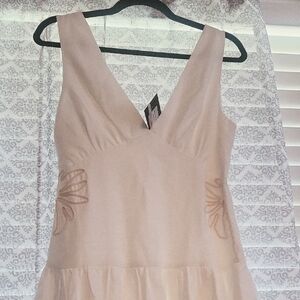 South Moon Under Cream V-Neck Dress